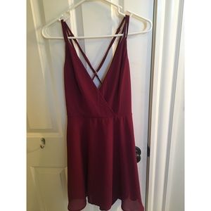 NWT Tobi Casey Criss Cross Skater Dress